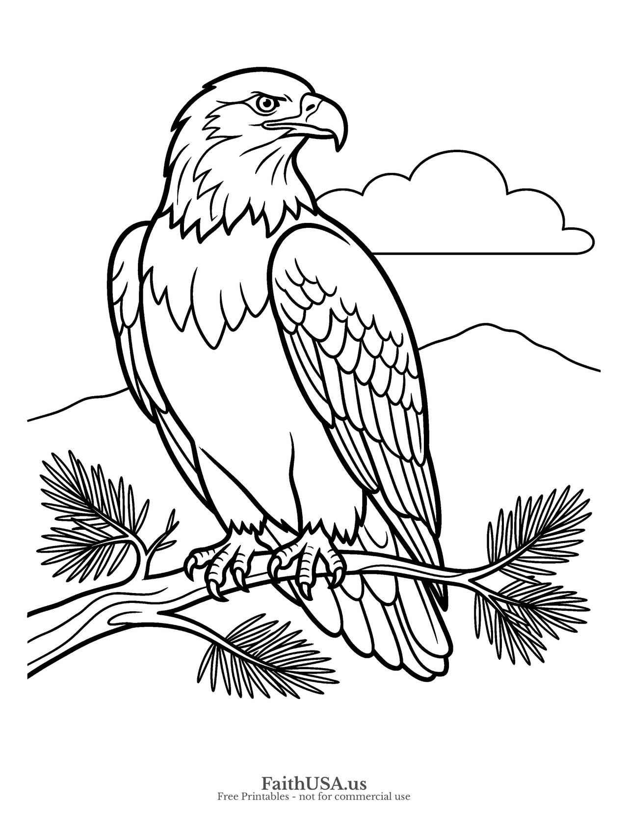 Eagle Coloring Pages